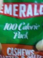 Mängden socker i Emerald, halves & pieces cashew, roasted & salted