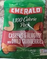Mängden socker i 100 calorie pack Cashews Dried cranberries