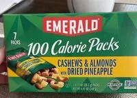 Mängden socker i Cashews & Almonds with Dried Pineapples