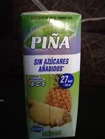 Mängden socker i Zumo de piña