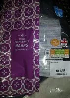 Mängden socker i Mini naan