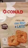 Mängden socker i Frollini con riso e latte