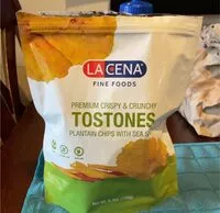 Mängden socker i Premium crispy and crunchy Tostones plantain chips