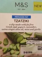 Mängden socker i Reduced fat Tzatziki