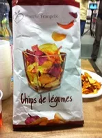 Mängden socker i Chips de légumes