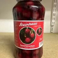 Mängden socker i Sauerkirschen