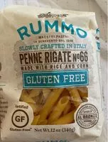 Mängden socker i Pasta penne rigate gluten free