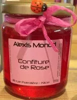 Mängden socker i Confiture de rose