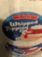Mängden socker i Kroger, whipped topping mix