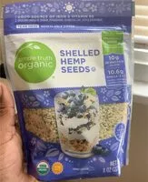 Mängden socker i Shelled hemp seeds