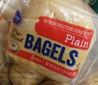 Mängden socker i plain bagles kroger brand