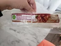 Mängden socker i Uncured hardwood smoked bacon