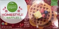 Mängden socker i Homestyle waffles