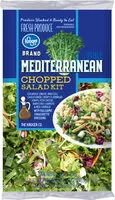 Mängden socker i Mediterranean style chopped salad kit