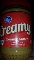 Mängden socker i Creamy peanut butter