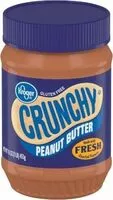 Mängden socker i Crunchy peanut butter