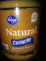 Mängden socker i Kroger, crunchy peanut butter