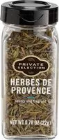 Mängden socker i Herbes de provence