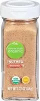Mängden socker i Ground Nutmeg