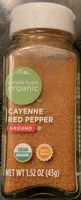Mängden socker i Cayenne Red Pepper