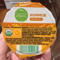 Mängden socker i Hummus original