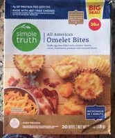 Mängden socker i Omelet Bites