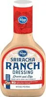 Mängden socker i Sriracha ranch salad dressing