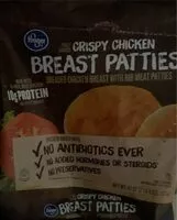 Mängden socker i crispy chicken breast patties