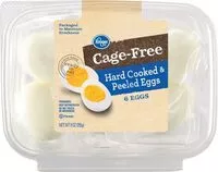 Mängden socker i Cage free hard cooked & peeled eggs