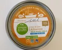 Mängden socker i Albacore solid white tuna