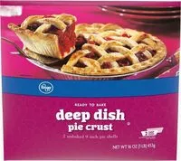 Mängden socker i Ready to bake deep dish -inch pie crusts count