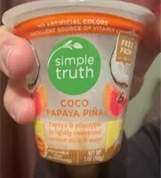 Mängden socker i Coco papaya pina
