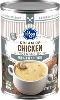 Mängden socker i Free cream of chicken condensed soup