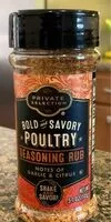Mängden socker i Bold & Savory Poultry Seasoning Rub
