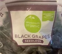 Mängden socker i Bkack grapes seedless