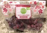 Mängden socker i Red Grapes