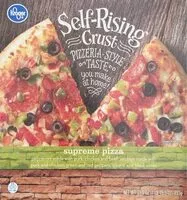 Mängden socker i Self-Rising Crust Supreme Pizza