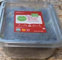 Mängden socker i Baby red butter lettuce