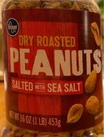 Mängden socker i Dry roasted peanuts