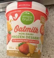 Mängden socker i Oatmilk non-dairy frozen dessert strawberry graham