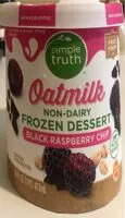 Mängden socker i Black raspberry chip Oatmilk non-dairy frozen dessert