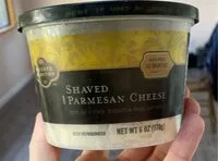 Mängden socker i Shaved Parmesan Cheese