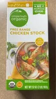 Mängden socker i Free range chicken broth
