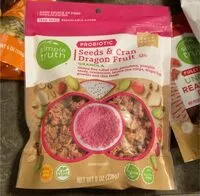 Mängden socker i Probiotic seeds & can dragon fruit