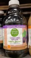 Mängden socker i Concord Grape 100% Juice
