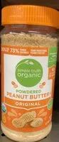 Mängden socker i Powdered peanut butter