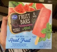 Mängden socker i Fruit Bars: watermelon mint
