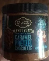 Mängden socker i peanut butter with caramel pretzel chocolate