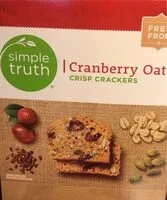 Mängden socker i Cranberry Oat Crisp Crackers