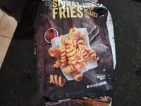 Mängden socker i Seasoned Spiral Fries French Fried Potatoes